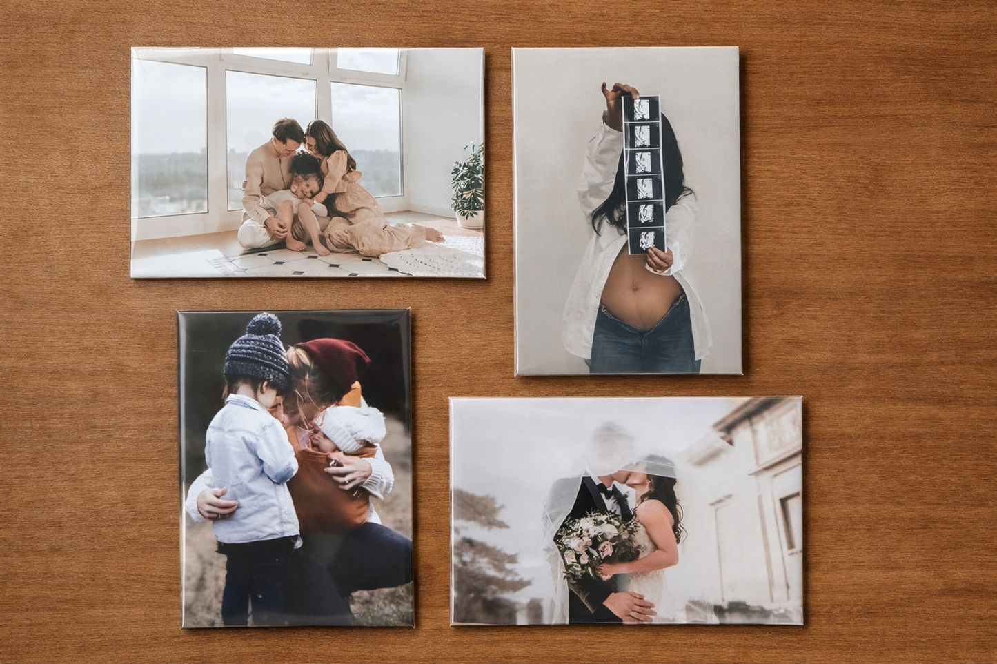 Custom Photo Magnets - Set of 3 (3"x2")