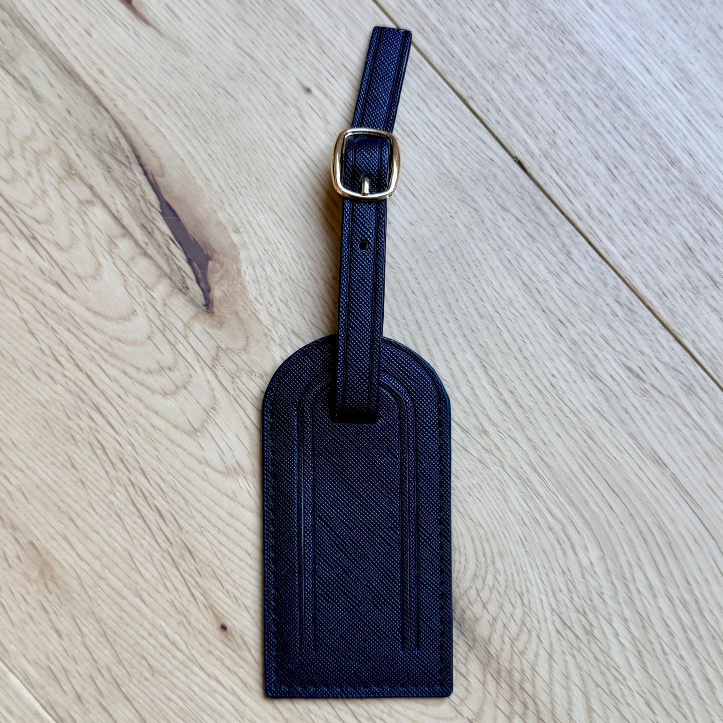 Custom Monogram Luggage Tag | Personalized Hot Stamped Travel Tag