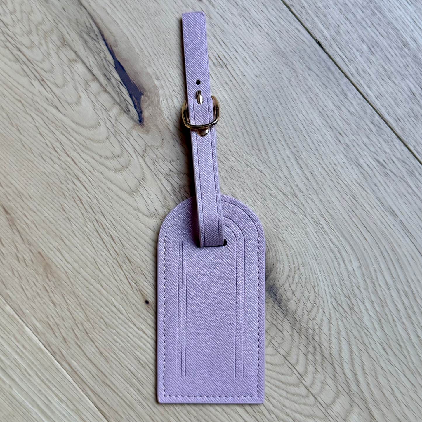 Custom Monogram Luggage Tag | Personalized Hot Stamped Travel Tag