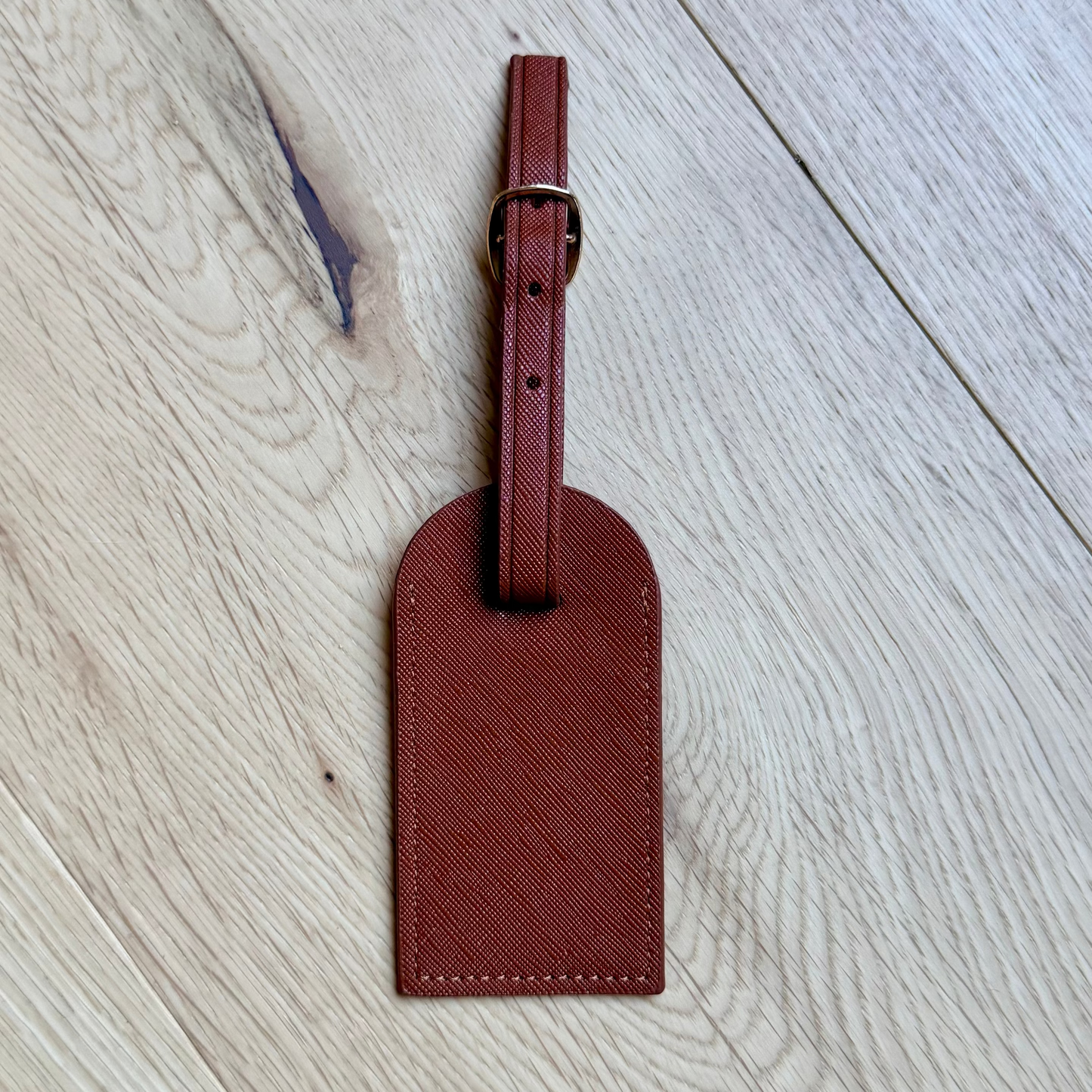 Custom Monogram Luggage Tag | Personalized Hot Stamped Travel Tag