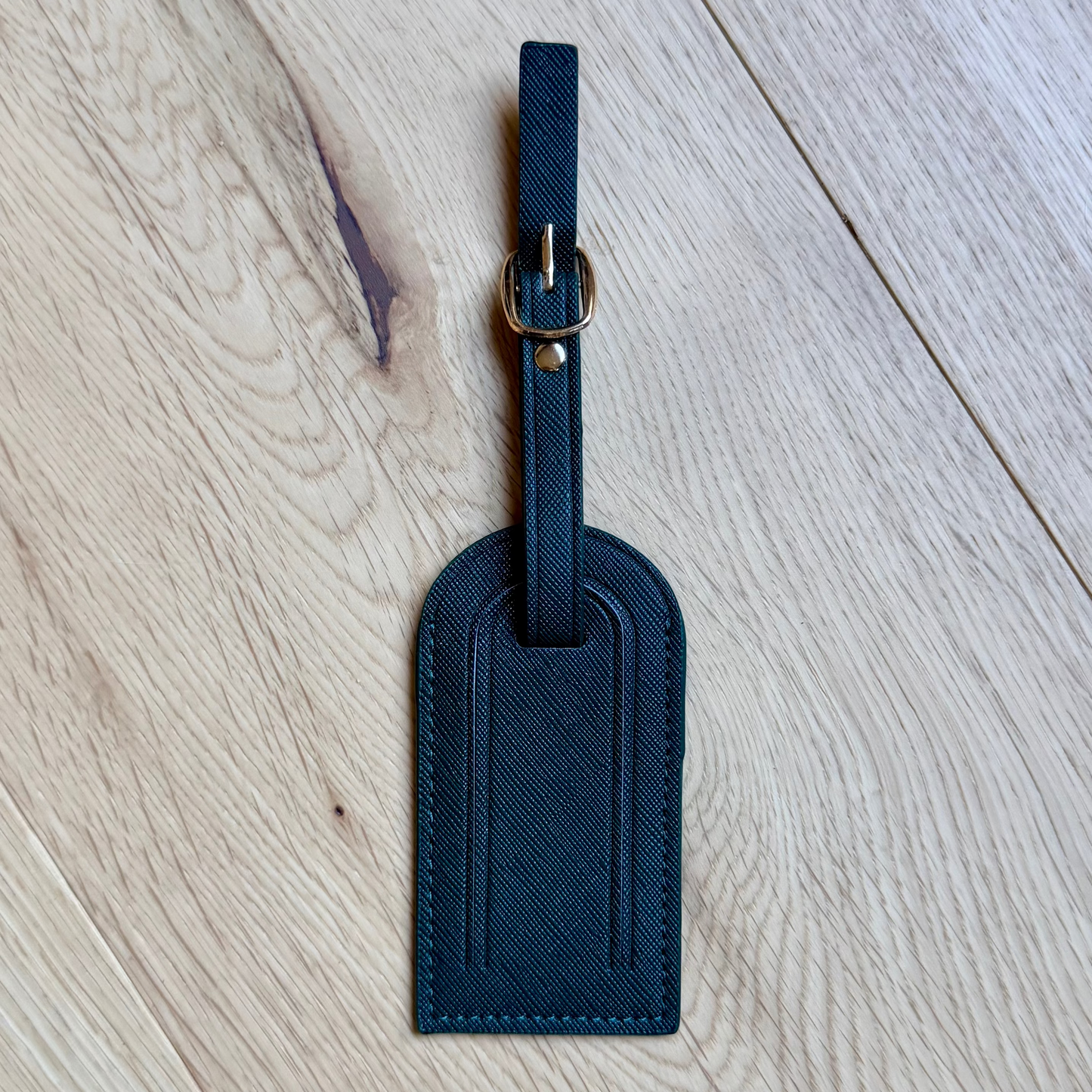 Custom Monogram Luggage Tag | Personalized Hot Stamped Travel Tag