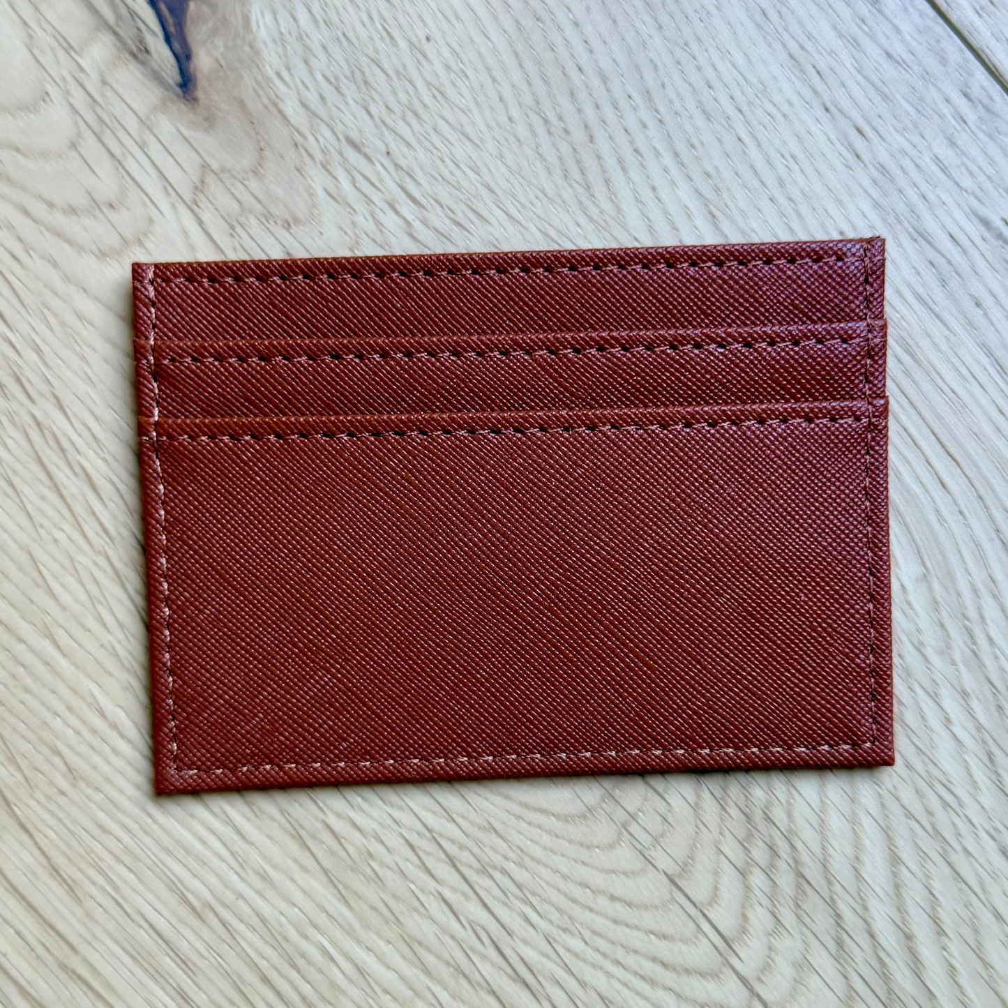 Custom Monogrammed Cardholder | Personalized Hot Stamped Cardholder
